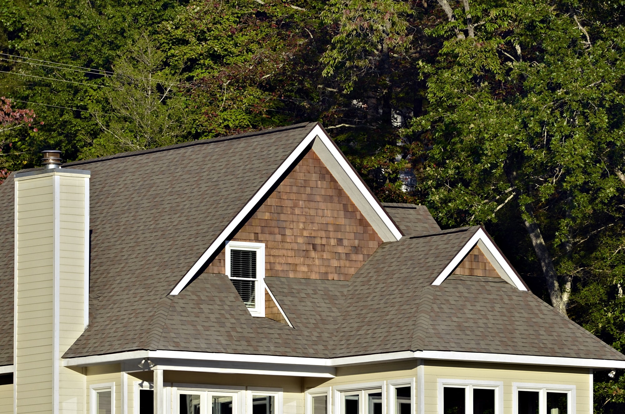 New Shingle Roof On Large Single Family Home-min